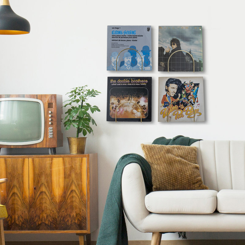 Wall Mounted Media Shelves