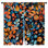 Motif de rideaux de fenêtre à motif floral transparent et obscurcissant - 2 panneaux