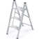 3 - Step Aluminum Folding Step Stool