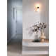 Conners Single Light Stone Dimmable Flush Mounted Sconce