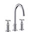 AXOR Montreux Widespread Bathroom Sink Faucet 180 with Cross Handles-71404401