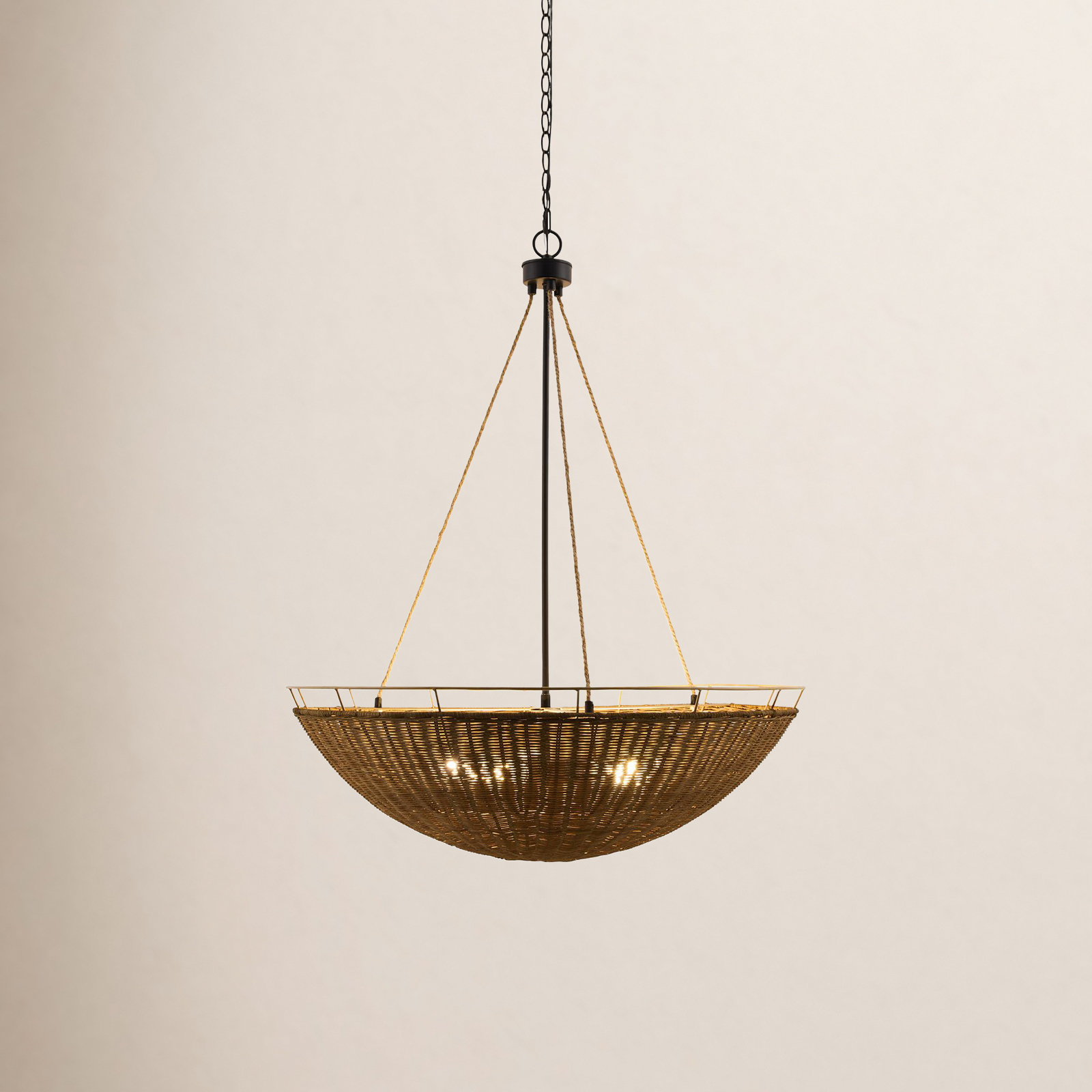 Jardins Iron 3-Light Chandelier