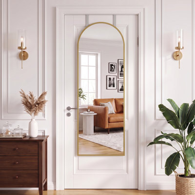 Aluminium Arch Full Length Mirror