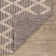 Textured Diamond Blue/Ivory Handwoven Cotton Rug