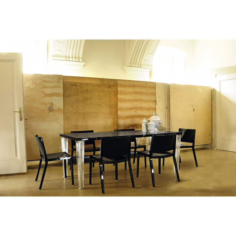 Lizz Mat 17.32'' H Dining Chair, Black