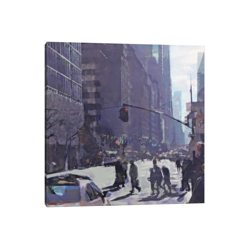 Angles Of New York by Noah Bay - Wrapped Canvas Print, 30.48 cm H x 30.48 cm W