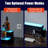 LED Liquor Bottle Display Shelf, Bottle Display Shelf Bar Shelves with Remote & App Control, 16 Colours, 4 Music Modes