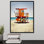 « lifeguards on duty iii », peinture sur toile