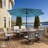 Leigh 6 - Person Patio Dining Set with Rectangular Table , Cushions Included
