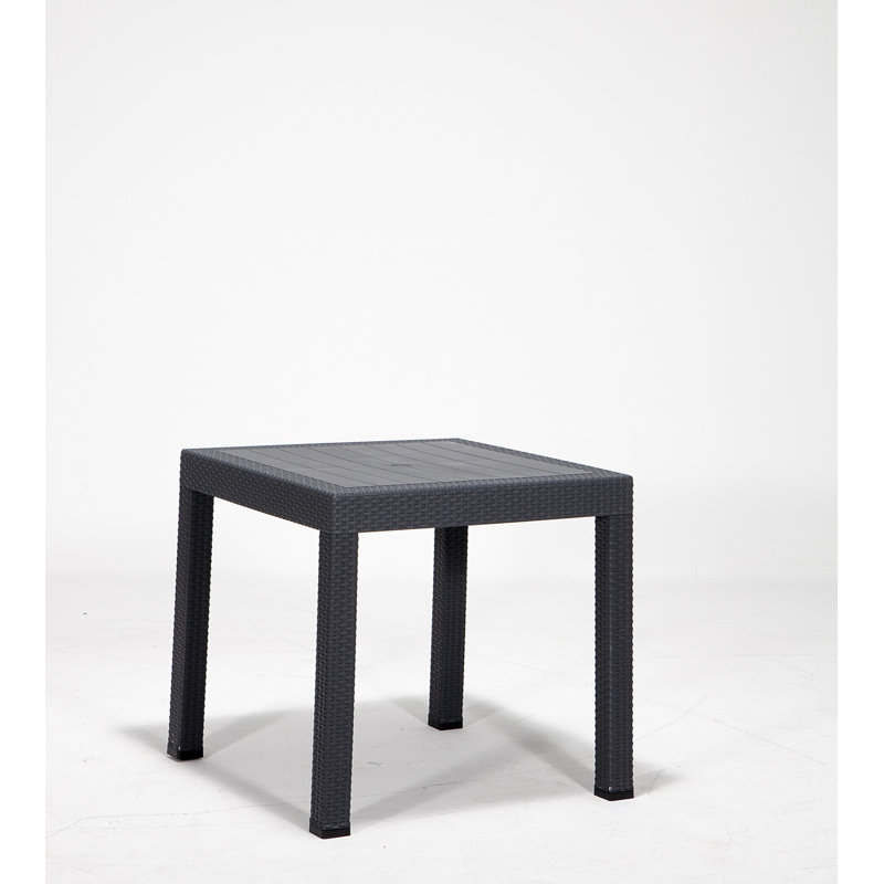 Cardamom Rectangular Outdoor Side Table , 80cm W 80cm D