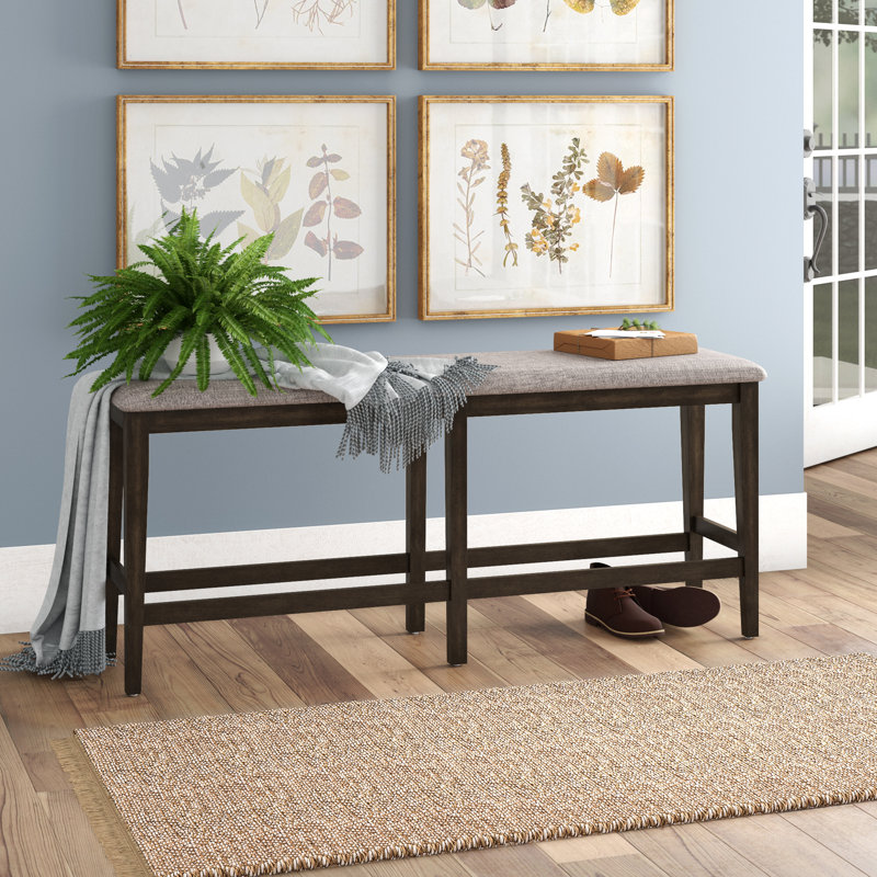 Reber Wood Counter Height Bench