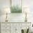 Ursuline 25.5" H Glass Table Lamp with Chrome Base-1171959062