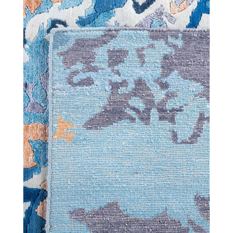 Overdyed One-of-a-Kind 8' 2" X 10' 1" Hand Knotted Area Rug