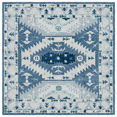 Lanagan Hand Tufted Wool Southwestern Rug