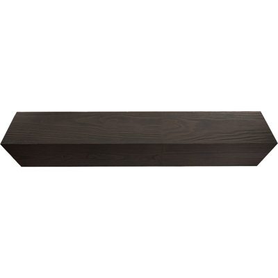 Poutre de plafond à 3 côtés en faux bois Endurathane sablé (poutre en U)