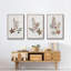 Autumn Leaves I, reproduction encadrée sur toile 3 pièces-91891265-91891268