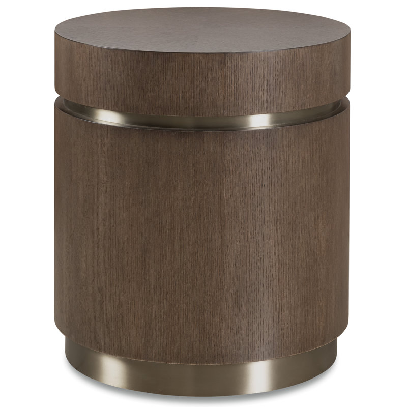 Commerce and Market Roll With It Round End Table