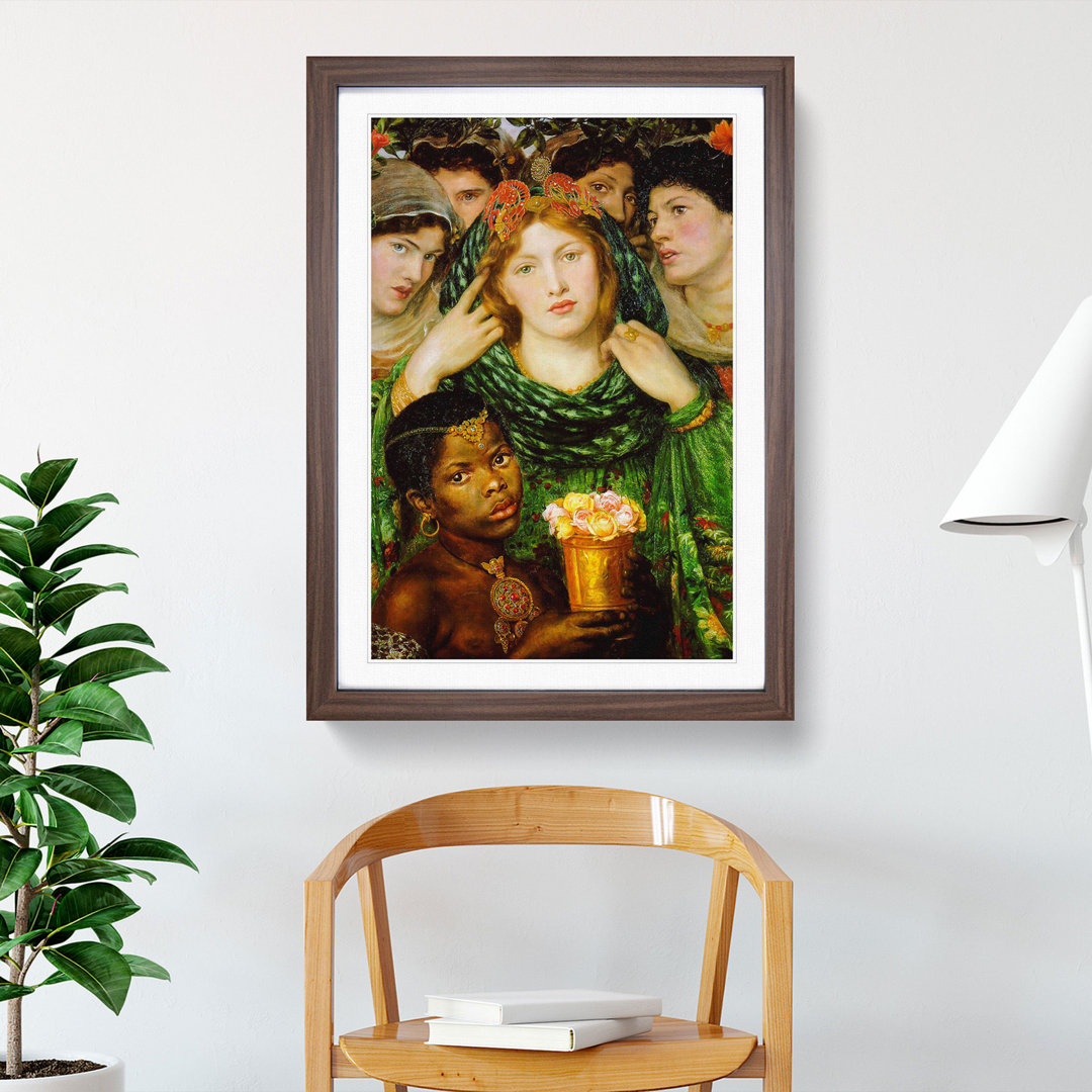 The Beloved by Dante Gabriel Rossetti - Picture Frame Painting