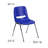 Keaton Plastic Stacking Shell School Chairs-31020524-82452745-127848354