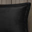 Ensemble d'édredon noir luxueux, moelleux et sherpa