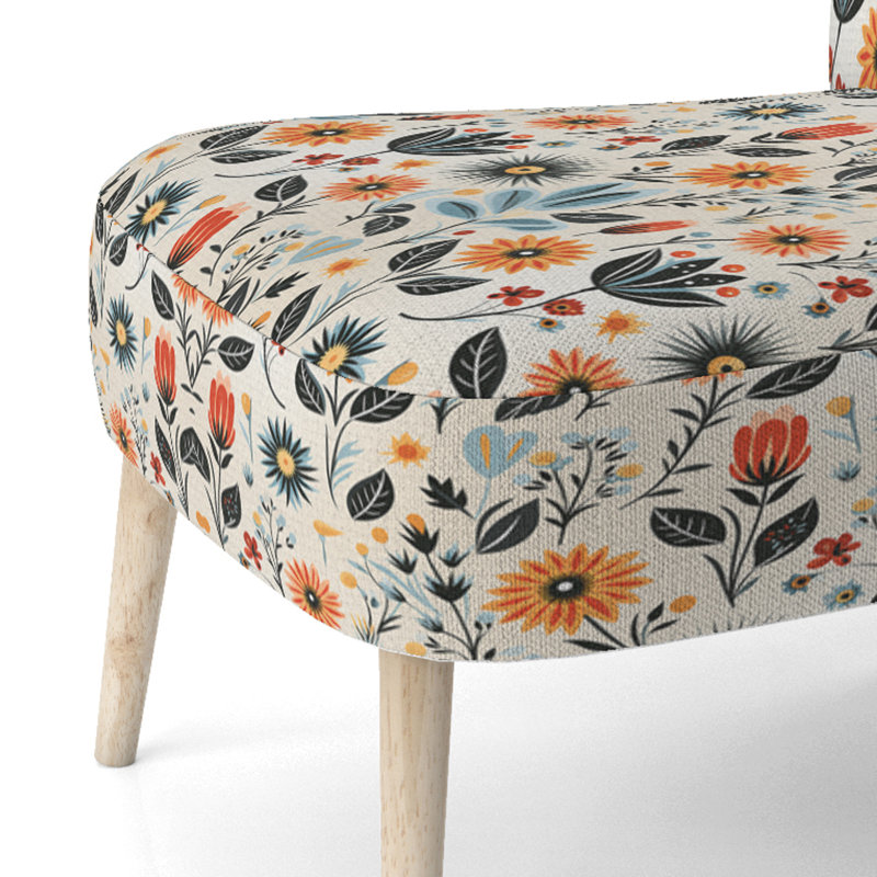 Chaise d'appoint rembourrée Vintage Flair