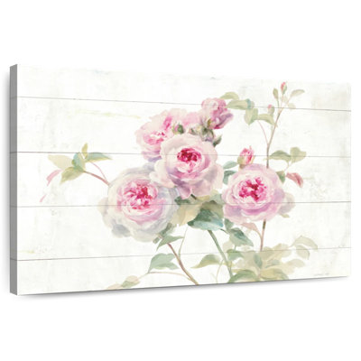 Harnek Sweet Roses On Wood