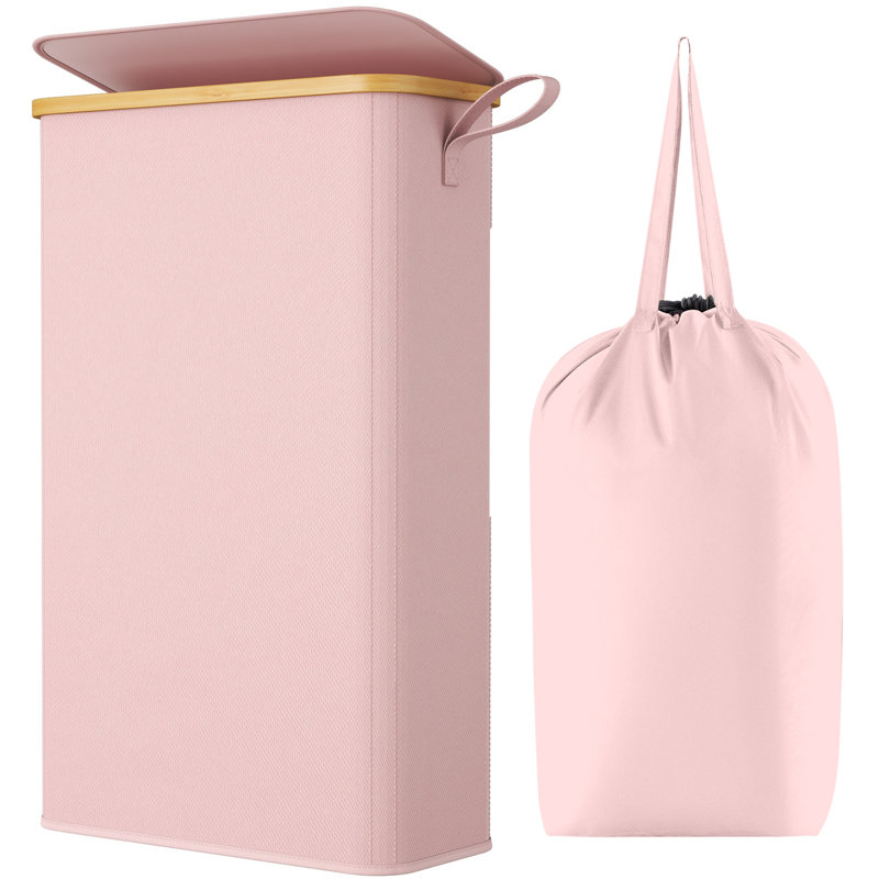 Laundry Set, Pink, 16.14cm H x 8.66cm W x 28.35cm D