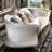 Forde 113'' Faux Leather Sofa