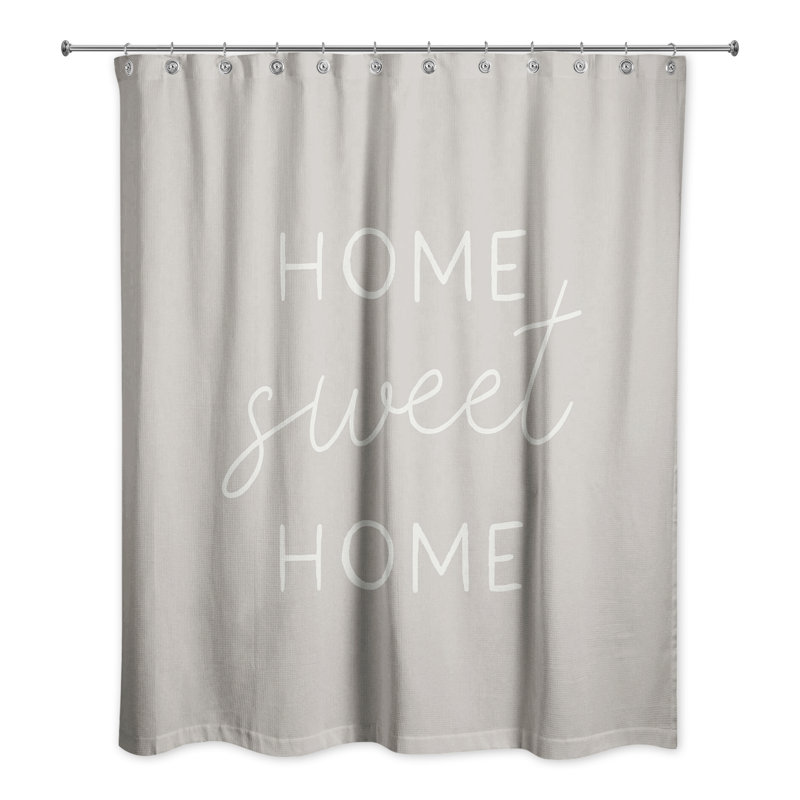 Perine Shower Curtain, Gray