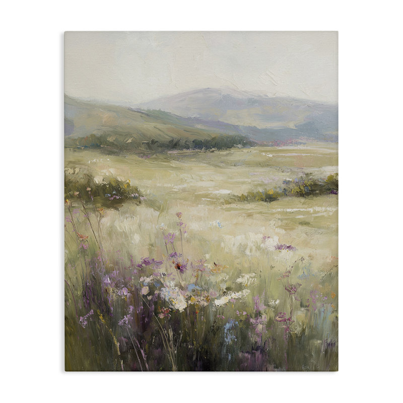 Toile Fields Of Serenity, design par Svetlana Aleynikova, H 30 po x l 24 po