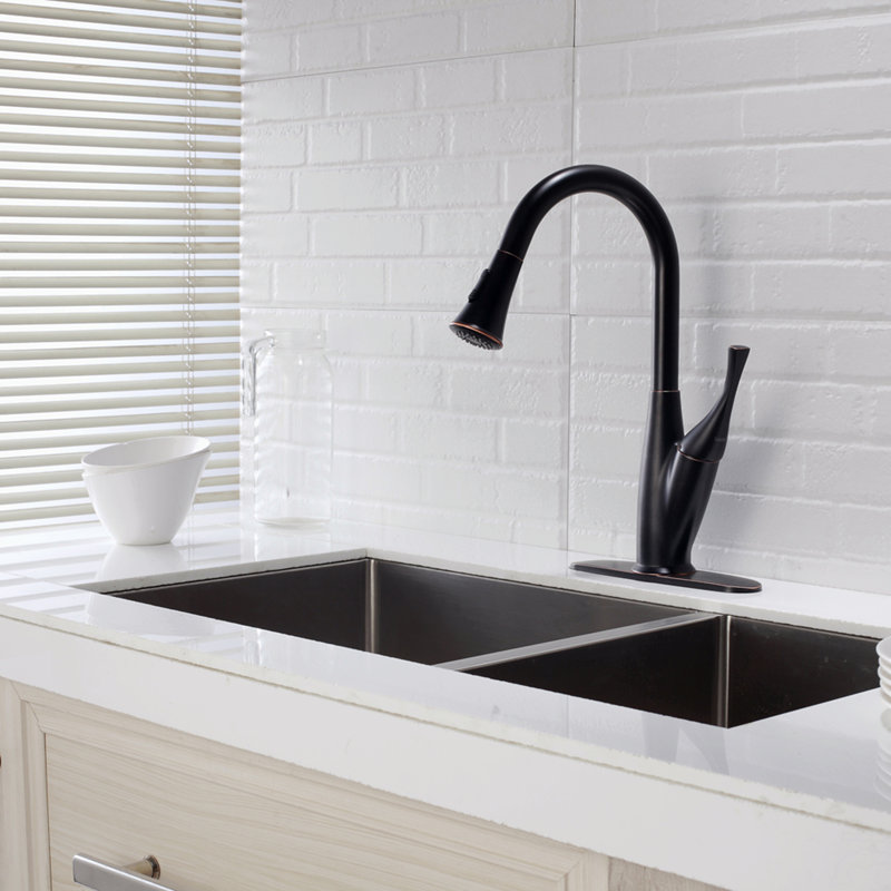 Robinet de cuisine avec douchette extractible