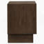 Table de chevet 2 tiroirs brun chaud