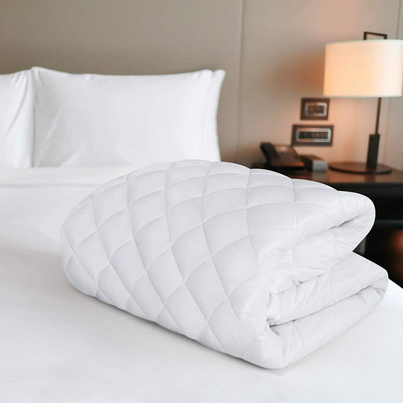 Bogard Quilted Fitted Mattress Protector, Kingsize (5')