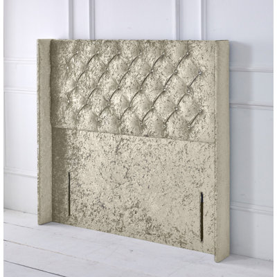 Upholstered Velvet Headboard