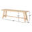 McGreggor Solid Wood Bench