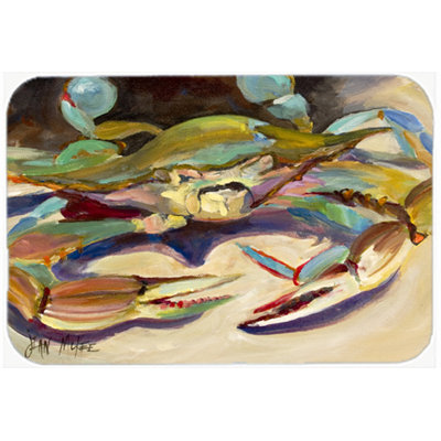 Crab Tail Fin Glass Cutting Board