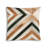 Cloud9 Design Ember Multicolor Decorative Pillow – 22" x 22" Hair on Hide Patchwork Square Accent Cushion for Sofa, Bed &amp; Lounge Seating