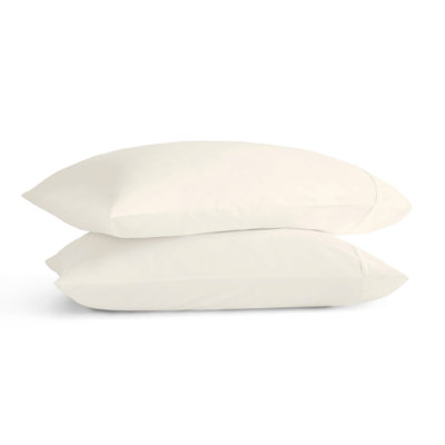 Ensemble de 2 taies d'oreiller standard en taie d'oreiller en satin
