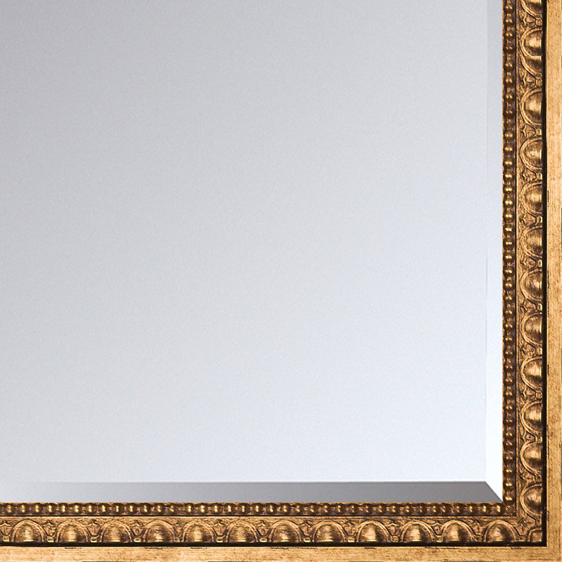 Miroir décoratif biseauté traditionnel Mulcahy