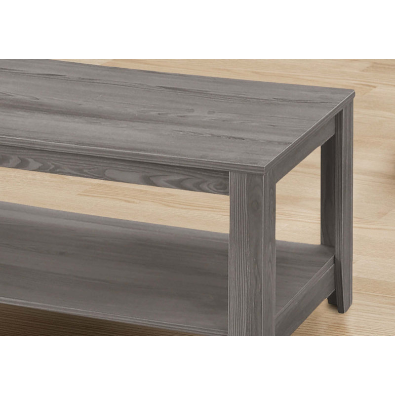 Ensemble de table basse moderne de trois articles ‑ tables pour le salon de style campagnard, Gris foncé