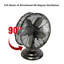 Ventilateur oscillant rétro 12 po avec finition bronze huilé