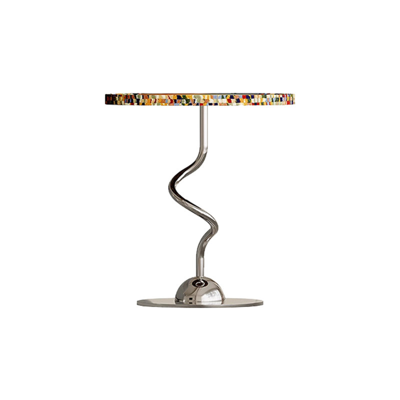 Modern Stainless steel End Table