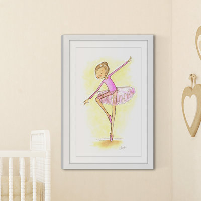 'Ballerina' by Phyllis Harris Framed Print
