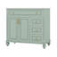 Meuble-lavabo moderne 36 po avec 4 tiroirs et 2 portes