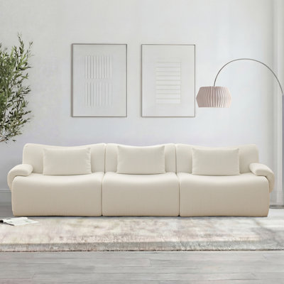Welliver 111.02'' Upholstered Modular Sofa 