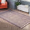 Tapis oriental mauve / ivoire Danit