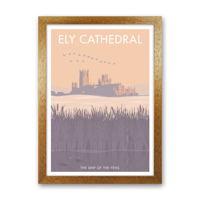 Ely by Stephen Millership - Print on Canvas