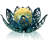 11 " Solar Powered Integrated LED Lawn Ornament
