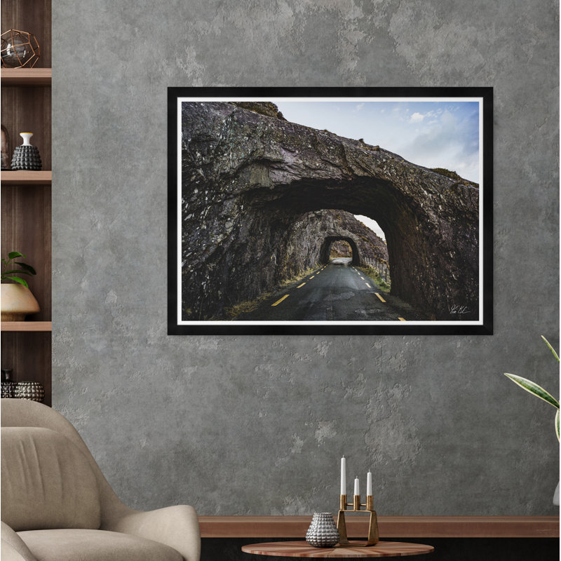 Tunnel Road Print by Tim Klein