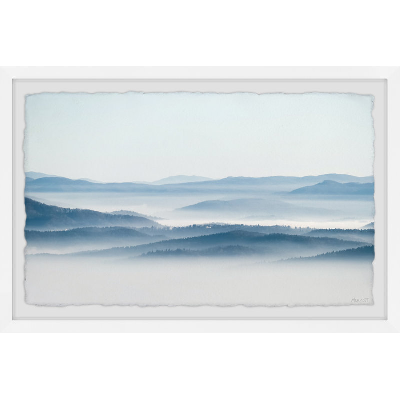 Misty Mountains by Marmont Hill - Single Picture Frame Painting, 20cm H x 30cm W x 3.81cm D